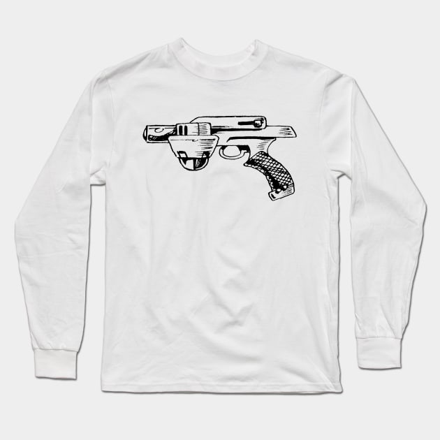 electrocution pistol Long Sleeve T-Shirt by Megatrip